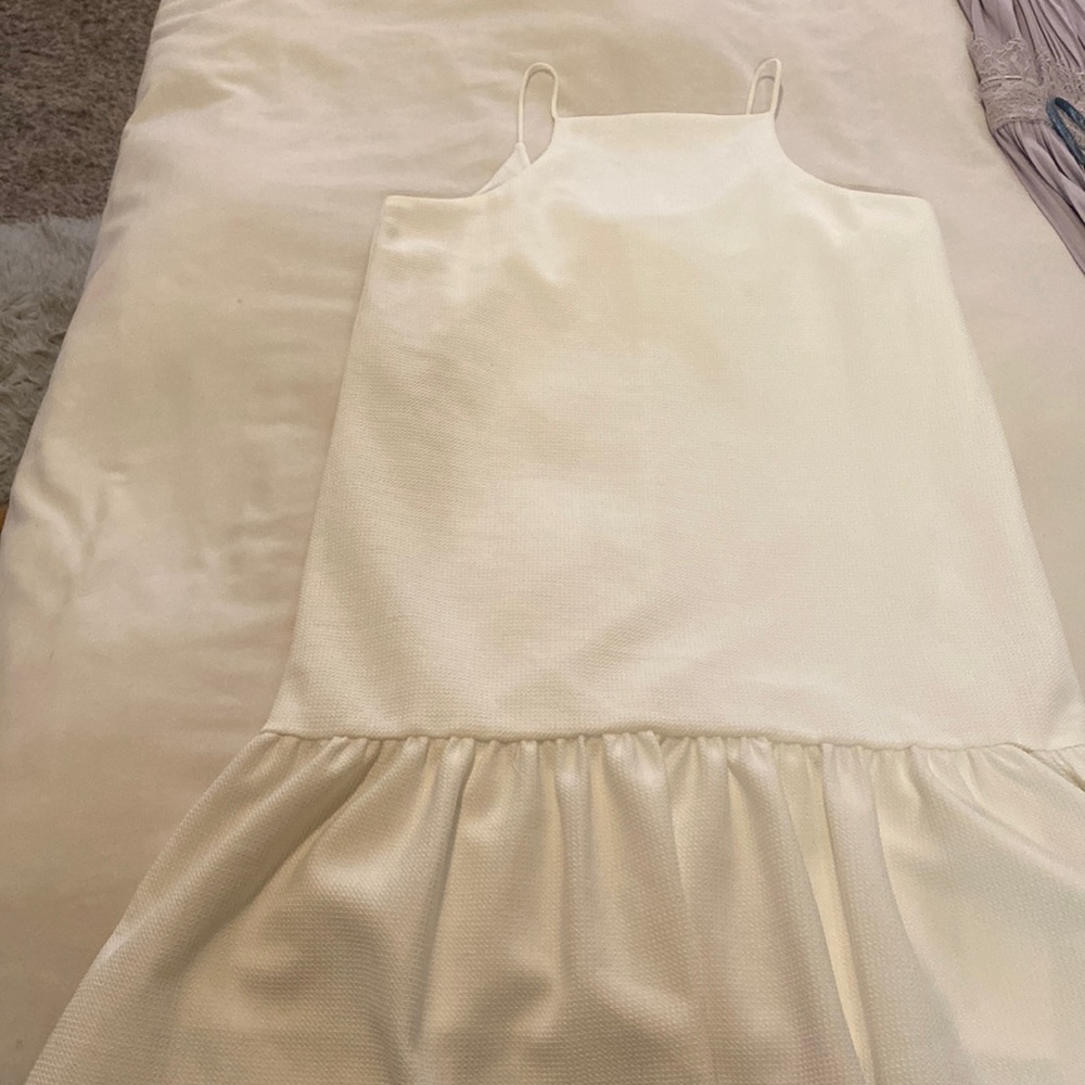 Zara white dress